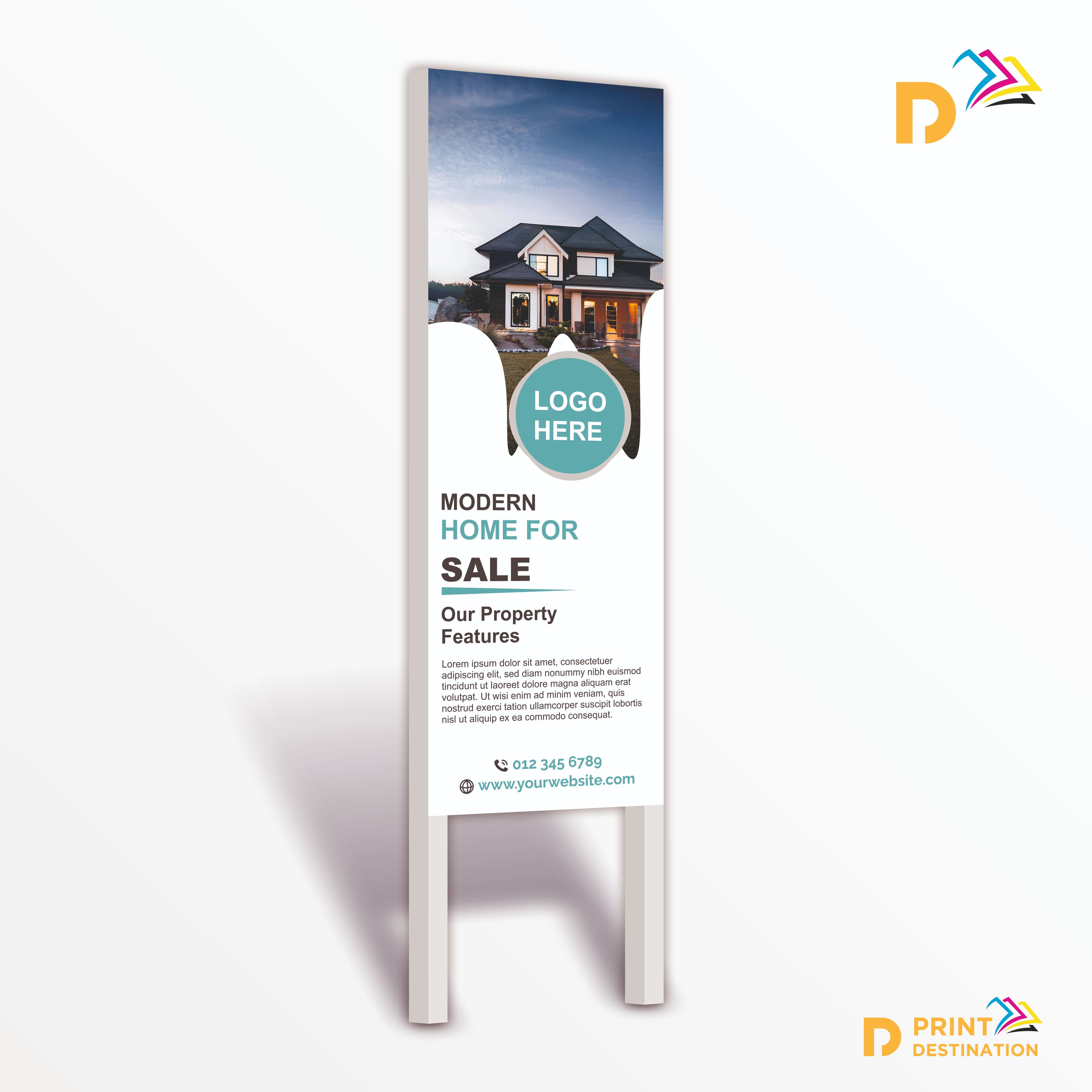 Real Estate Sign (6x2ft) Real Estate Sign (6x2ft)