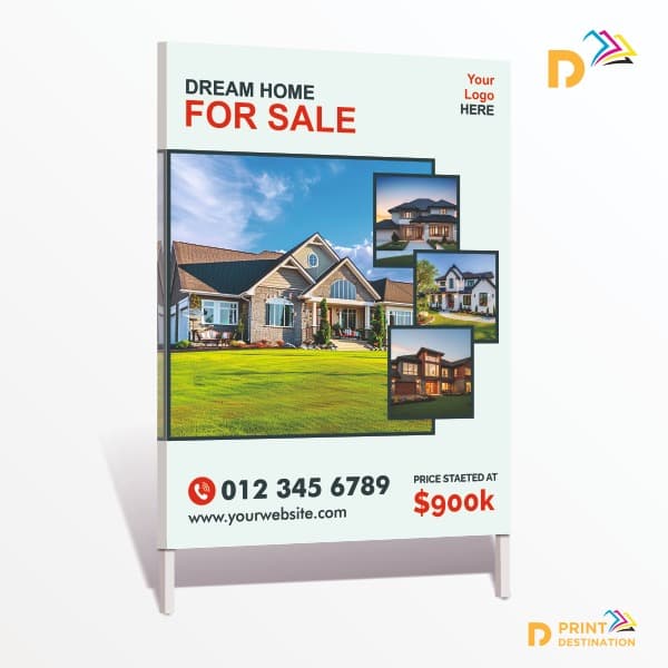 Real Estate Sign (6x8 ft) Real Estate Sign (6x8 ft)
