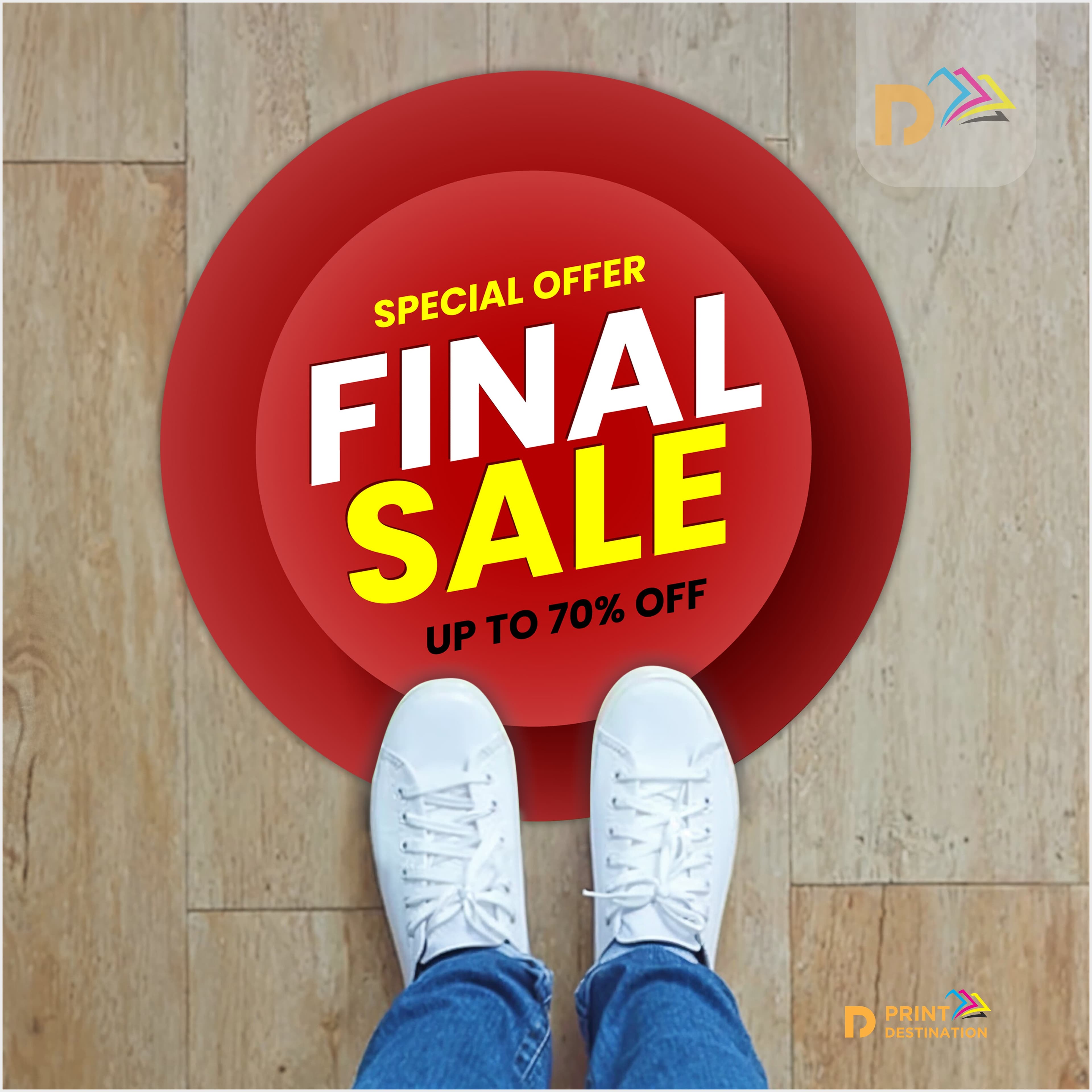 Non-Slip Floor Graphics Non-Slip Floor Graphics
